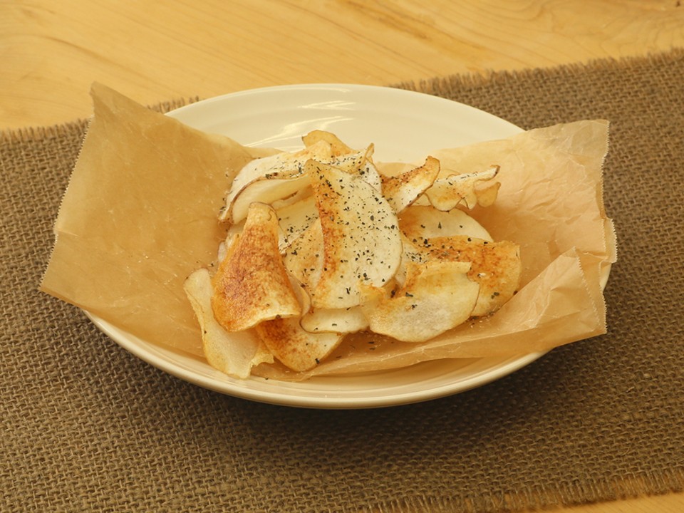 簡単！長芋チップスの作り方！（1人分） #長芋レシピ