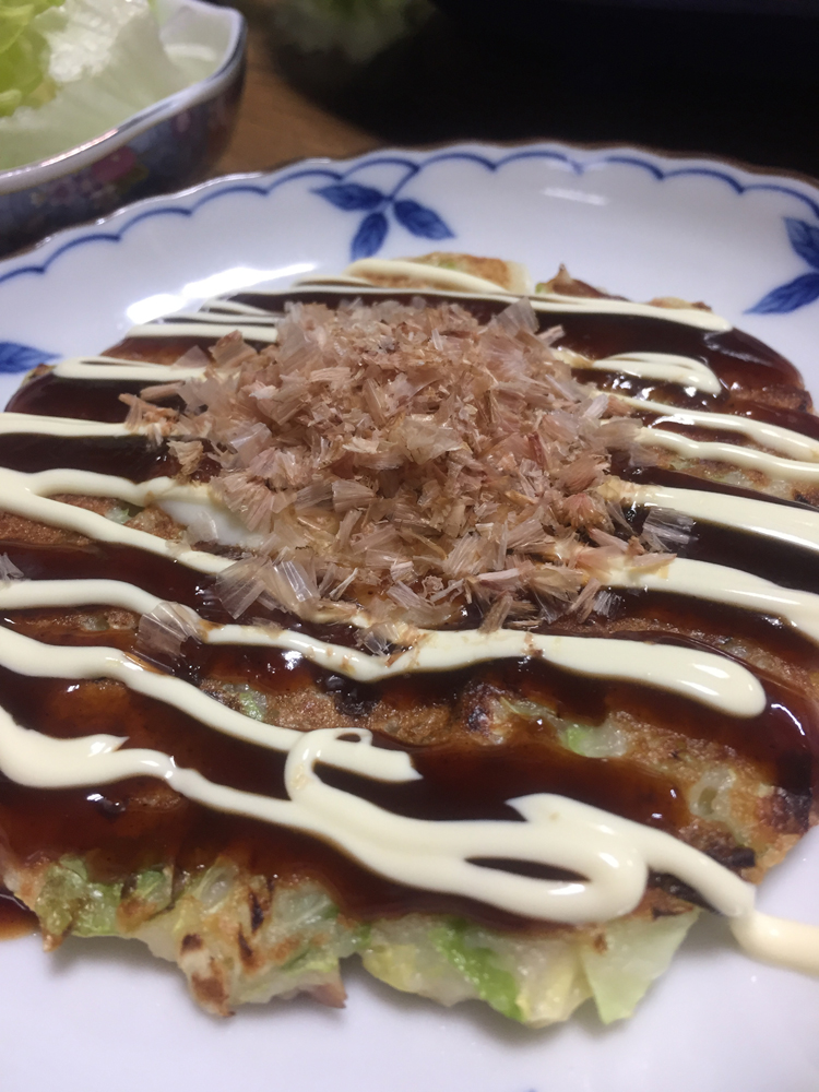 長芋とろろお好み焼き　（2枚分） #長芋レシピ